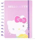 Caderno inteligente grande hello kitty 200x275 mm 80 folhas decoradas jandaia