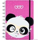 Caderno Inteligente Grande Luluca Pandalu Glow 80Fls