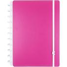 Caderno Inteligente Grande Super PINK 80 Folhas