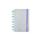 Caderno inteligente - lets glitter silver 2.0 (a5)