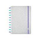 Caderno Inteligente Lets Glitter Silver 2.0 (CI) GRANDE