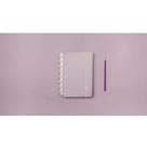 Caderno Inteligente Lilas Pastel 80FL Pequeno 1 UN