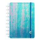 Caderno inteligente médio Azul Holográfico - CIMD3055
