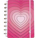 Caderno Inteligente Médio Golden Love 80 Folhas Caderno Inteligente Médio Golden Love 80 Folhas