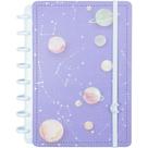 Caderno Inteligente Medio Purple Galaxy By Gocase 80Fls
