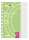 Caderno inteligente refil grande pontilhado 120g. 30fls. unidade