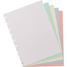 Caderno Inteligente Refil Medio Colorido 80G.50FLS. Pacote