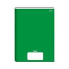 Caderno Jandaia Brochura Capa Dura 1/4 Verde 96 Folhas