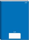 Caderno Jandaia pequeno stiff azul brochura 96 folhas