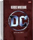 Caderno Jandaia universitário dc comics espiral 80 folhas Caderno Jandaia universitário dc comics espiral 80 folhas