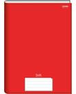 Caderno Jandaia universitário stiff vermelho brochura 96fls