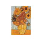 Caderno Journal Folk Books sem Pauta 20x13,5 Girassois