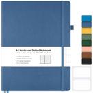 Caderno Journal MALEDEN A4 (21x29,7cm) - Capa Dura Pontilhada Azul