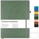 Caderno Journal MALEDEN A4 Pontilhado - Capa Dura 21x29,7cm - Verde Oliva Caderno Journal MALEDEN A4 Pontilhado - Capa Dura 21x29,7cm - Verde Oliva