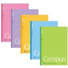 Caderno KOKUYO Campus Semi-B5, pacote com 5, 6 mm, pautado por 30 folhas