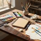 Caderno Kraft A5 Capa Dura Miolo Liso Espiral 100 Folhas
