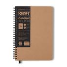 Caderno Kraft Cicero 14x21 sem Pauta