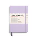 Caderno LEUCHTTURM-1917, capa mole, A5, 123 páginas, lilás, pautado Caderno LEUCHTTURM-1917, capa mole, A5, 123 páginas, lilás, pautado