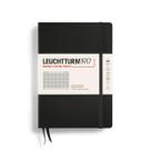 Caderno LEUCHTTURM1917 A5 Médio - Capa Dura 251 Páginas - Preto Caderno LEUCHTTURM1917 A5 Médio - Capa Dura 251 Páginas - Preto