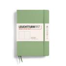 Caderno LEUCHTTURM1917 A5 Médio - Capa Dura 251 Páginas (Sage) Caderno LEUCHTTURM1917 A5 Médio - Capa Dura 251 Páginas (Sage)