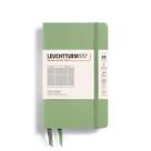 Caderno LEUCHTTURM1917 A6 Pocket 187 páginas, capa dura, Sage Caderno LEUCHTTURM1917 A6 Pocket 187 páginas, capa dura, Sage