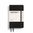Caderno LEUCHTTURM1917, capa dura, bolso, A6, 187 páginas, preto Caderno LEUCHTTURM1917, capa dura, bolso, A6, 187 páginas, preto
