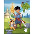 Caderno Linguagem Capa Dura Aventurinos Costurado 40F Pacote com 10