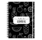 Caderno Lista de Compras Black