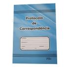 Caderno Livro Protocolo 1/4 Com 100 Folhas Página Brasil