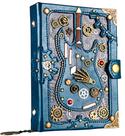 Caderno LZLighactor Punk Style Leather Journal A5 Verde