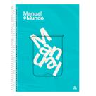 Caderno Manual do Mundo Universitário 1M Espiral Capa Dura 80 Fls