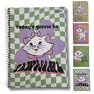Caderno Marie Espiral Capa Dura 160 Folhas 10 Matérias - Jandaia