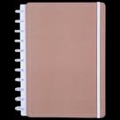 Caderno Mocha Médio M Capa Dura Disco Reposicionável