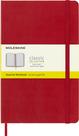 Caderno Moleskine Classic - Capa Dura Grande Quadrado Vermelho Caderno Moleskine Classic - Capa Dura Grande Quadrado Vermelho