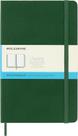 Caderno Moleskine Classic, capa dura, grande, verde murta