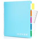 Caderno MOWEE 5 Subject Spiral College Ruled 200 páginas