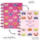 Caderno Octo A5 com Capa Plastificada e 70 Folhas