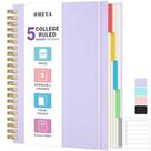 Caderno OMEYA 5 Subject College Ruled, 300 páginas, tamanho A4