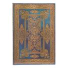 Caderno Paperblanks Blue Luxe Capa Dura Midi Sem Pauta