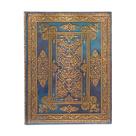 Caderno Paperblanks Blue Luxe Midi Pautado 144 Paginas