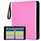 Caderno para cartas BOMOKS para 1080 cartas, 60 folhas dupla face, PU Caderno para cartas BOMOKS para 1080 cartas, 60 folhas dupla face, PU