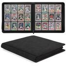 Caderno para Cartas Colecionáveis Fonwill TM10025-1, 12 Bolsos, Preto