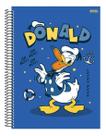 Caderno Pato Donald Disney 10 Matérias Capa Dura Com Adesivo Caderno Pato Donald Disney 10 Matérias Capa Dura Com Adesivo