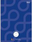 Caderno Pauta Ampliada Brochura Capa Dura Tilibra Neurodiversidade 80 Folhas - Azul Escuro
