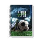 Caderno Pauta Branca pequeno rox espiral 96 folhas