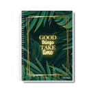 Caderno Pauta Branca pequeno UAU espiral 96 folhas