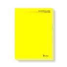 Caderno Pedagógico C.D. Brochura 1/4 Quadriculado 1x1cm Amarelo - Tamoio