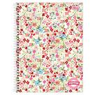 Caderno Pepper Feminino - Flores - 1 Matéria - Tilibra