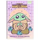 Caderno Pequeno 1/4 Brochura Star Wars: The Mandalorian (80 Folhas)