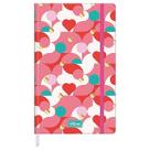 Caderno (Pequeno) Sem Pauta Costurado Capa Dura Fitto G Trend Geo 128mm x 208mm 80 Folhas